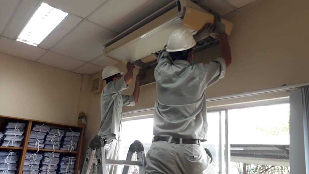 Air conditioner construction