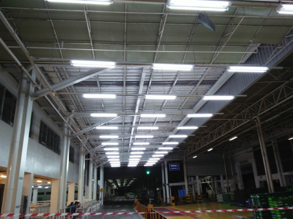 LED installation work